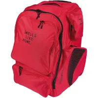 Fischer Rolltasche Backpack Senior S25 rot/schwarz