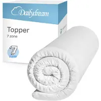 Nivion Dailydream - Memory Foam - Kaltschaum Komfort-Topper - L/XL - ab 100kg - 6cm Höhe / 135x190cm - Druckentlastung