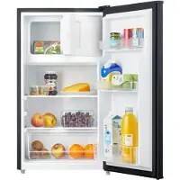 Tomado TRT4702B - Tischkühlschrank - 80 Liter - Mit Gefrierfach - Schwarz