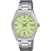 Casio UTP-1302PD-3A2VEF Unisex Damen- und Herrenuhr Quarz Limone