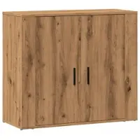 Helloshop26 - Buffet Sideboard Kommode Kleiderschrank Aufbewahrungsmöbel Organizer für Küche Wohnzimmer Lounge handgefertigt 80 x 02_0030822