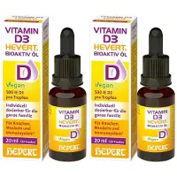 HEVERT Vitamin D3 Bioaktiv Öl 2x 2x20 ml