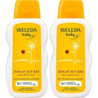 Weleda Calendula Schlaf Gut Bad x2 2x200 ml
