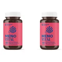 HCLM Health GmbH Meno Vital Rhabarber Rotklee Traubenkern Vit.Kaps. 2x 2x60 St Kapseln