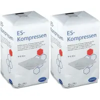 PDM to be maintained Es-Kompressen unsteril 10x10 cm 12fach 2x 2x100 St Kompressen