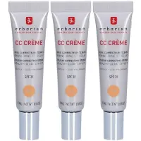 Erborian Korean Skin Therapy CC Creme Doré x3 3x15 ml