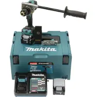 Makita DF001GD203 Akku-Bohrschrauber 40V max. / 2x 2,5 Ah Akku + Schnellladegerät im MAKPAC + Side-Kick