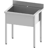 Stalgast Topfspüle ECO 1x Becken 300mm, 800x600 - m. AK