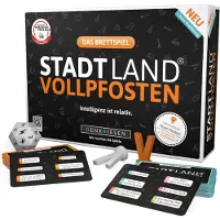 Denkriesen - STADT LAND VOLLPFOSTEN Brettspiel + Junior Erweiterung