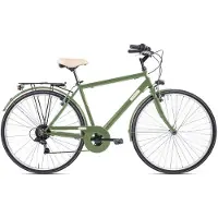 Letoule Tropaiz – Citybike 28 – Stahlrahmen, 6V – Dunkelgrün