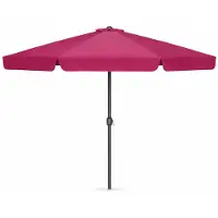 Linder Exclusiv GmbH Linder Exclusiv Sonnenschirm, Gartenschirm 400 cm Brombeer