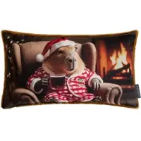Magma Heimtex Magma Dekokissen Xmas Freinds Capy 30x50 cm - bunt