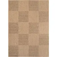Carpetsale24 In- & Outdoor Teppich Wetterfest im natürlichen Jute-Look, ideal für Wohnzimmer, Küche, Terrasse & Balkon, Grösse: 80x250 cm