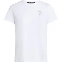 Karl Lagerfeld Ikon Print T-shirt White Größe: XXL | Hemden Outlet | Damen | Weiß