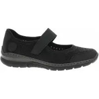Rieker Damen Ballerinas L32B5-00 schwarz 40