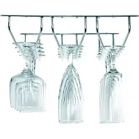 Stalgast Professionelle Gläserschiene mit fünf Reihen für Gastronomie und Hotellerie, 480x355x70mm