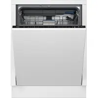Beko BDIN36541PS, Voll integriert, Standardgröße (60 cm), Schwarz, Weiß, Berührung, LCD
