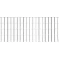 Floraworld Doppelstabmatte-Zaun Comfort 201 x 83 cm anthrazit