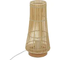 Atmosphera Bambus-Tischlampe