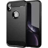 Cadorabo TPU Ultra Slim carbon edelstahl Kombi Cover