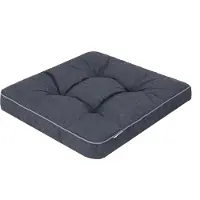 Bjird Sitzkissen, Kissen für Sessel 49x47 cm, Marineblau - Polster für Indoor und Outdoor, Sitzauflage, Stuhlkissen