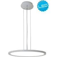 Näve LED-Pendelleuchte / weiss