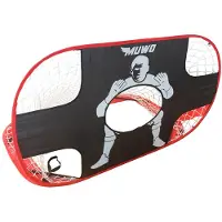 MUWO Einheitsgröße MW-300|Pop Up Indoor Outdoor Fußballtor mit Torwand