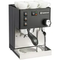 Rancilio Silvia, Espressomaschine, 2 l, Gemahlener Kaffee, 1150 W, Schwarz, Edelstahl