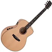 Hartwood Sonata-FX Jumbo Westerngitarre mit Pickup Natur