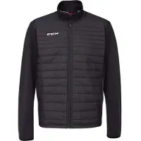 CCM TEAM Steppjacke, Farbe: Schwarz, Größe: M