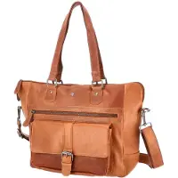 The Skandinavian Brand Leder Shopper - Cognac : Cognac Farbe vom Hersteller: Cognac