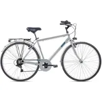 Letoule Tropaiz – Citybike 28 – Stahlrahmen, 6V – Hellgrau (Grigio Cenere Chiaro)