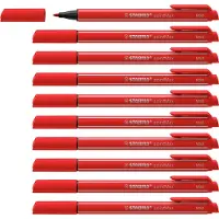Stabilo Filzschreiber - pointMax - 10er Pack - karmin