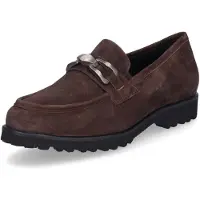 Sioux Damen Slipper Meredith-757-H dunkelbraun 4