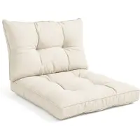 Beautissu Lounge Kissen Set Outdoor Natur XLuna, 40x40cm, 50x40cm