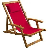Casaria Sonnenliege Holz Wetterfest Klappbar 3-fach Verstellbar bis 160kg Gartenliege Outdoor mit Nackenkissen & Armlehnen Liegestuhl für Garten Balkon Terrasse Camping Akazienholz