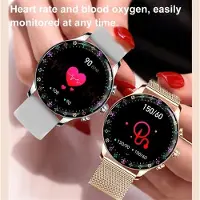 SASSEY Y55 Smartwatch 1,39 Zoll Bluetooth Anruf Smart Watch Frauen benutzerdefinierte Zifferblatt Uhr Sport Fitness Armband Uhr Lady Smartwatch für Android IOS