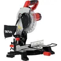 YATO Kompakte Kapp- und Gehrungssäge mit Laser 255 mm 1500 W