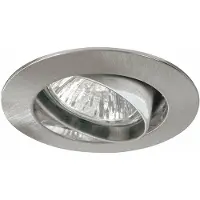 Paulmann 99357, Wohnzimmer, Edelstahl, Transparent, GU4, Halogen, warmweiß