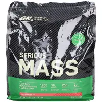 Optimum Nutrition ON Serious Mass Straw 5,33 KG kg Pulver