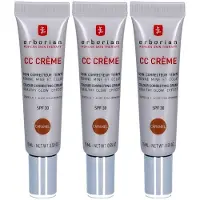 Erborian Korean Skin Therapy CC Creme Caramel x3 3x15 ml