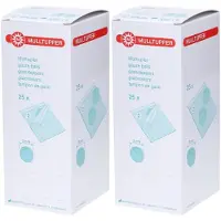 NOBAMED MULLTUPFER-steril Drm.3,0 cm P2 2x 2x25x2 St Tupfer