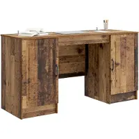 vidaXL Schreibtisch Altholz 142,5 x 50 x 75 cm Holzwerkstoff