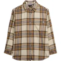 Superdry Check Flannel Boyfriend Langarmhemd