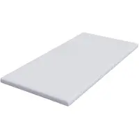 vidaXL Matratzentopper aus Memory-Schaum for Erwachsene Weich Weiß