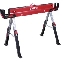Stier Premium Klapp-Sägebock höhenverstellbar mit Spannmodul 590 kg (Single)
