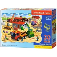 Castorland Puzzle 20 MAXI Teile -Haus im Bau