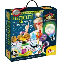 Lisciani Genius Science-Spiel: Elektrizität – 50 Experimente