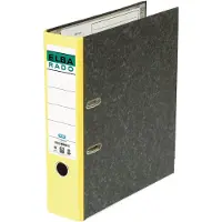 Pierre by Elba Ordner rado 100022600 DIN A4 80mm Pappe gelb (100022600)