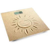 Esperanza EBS006, Elektronische Personenwaage, 180 kg, Beige, kg, lb, ST, Quadratisch, Gehärtetes Glas